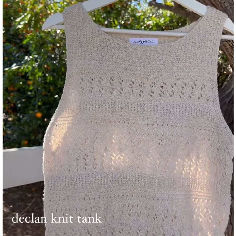Carly Jean Los Angeles Declan Knit Tank
